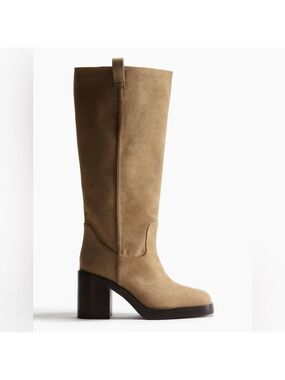 H&M Tan Knee-High Boots